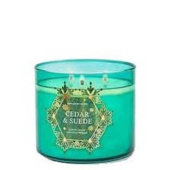 Cedar and suede candle by bath and body works - Picture 1 of 4